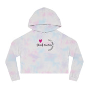 Good Moms Say Bad Words - Women’s Cropped Hooded Sweatshirt