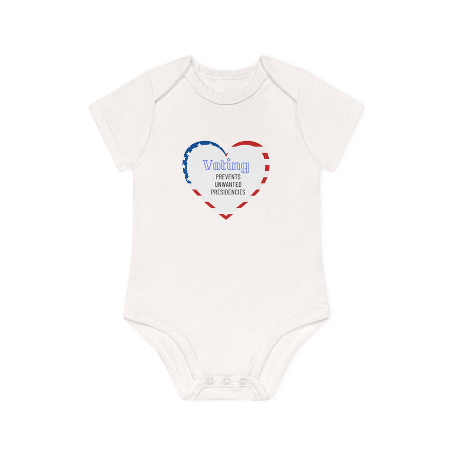 Unwanted Presidencies - Baby Organic Short Sleeve Bodysuit