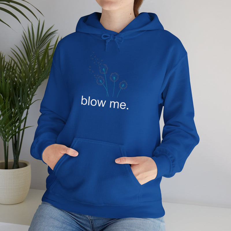 Hoodie — 'blow me' Dandelion Graphic Hooded Sweatshirt