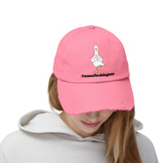 Distressed Cap — 'Namafuckingste' Yoga Goose Baseball Hat
