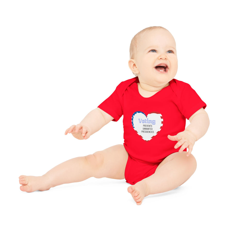 Unwanted Presidencies - Baby Organic Short Sleeve Bodysuit