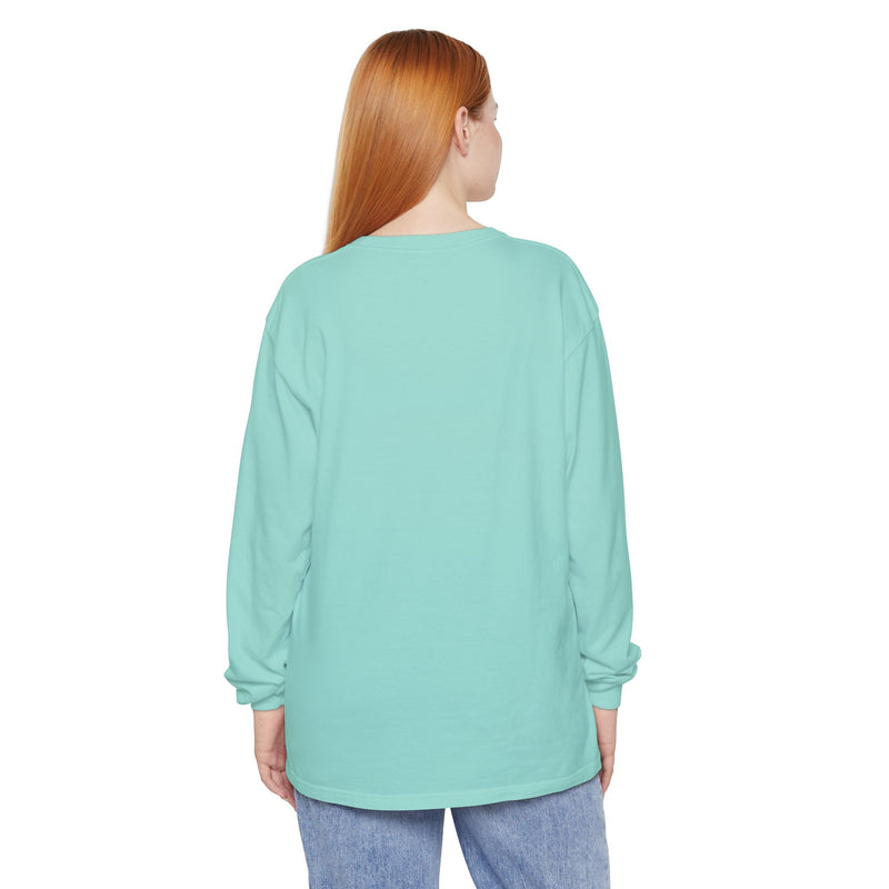 Long Sleeve T-Shirt — “I Will Confuse Emotional Unavailability for Chemistry” Pop Art Oversize Tee