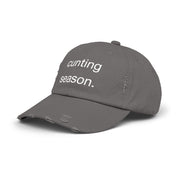 Distressed Hat - "Cunting Season" Sassy Baseball Cap