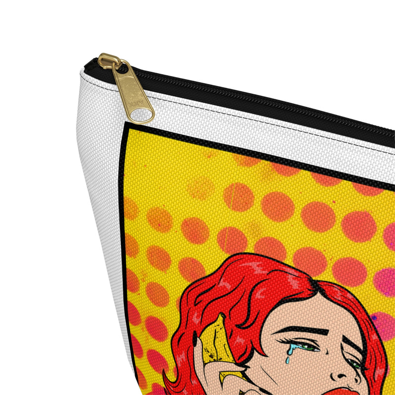 Pop Art Large Size Travel Bag — "What's the return policy on a man? I was rushing and grabbed the wrong one."
