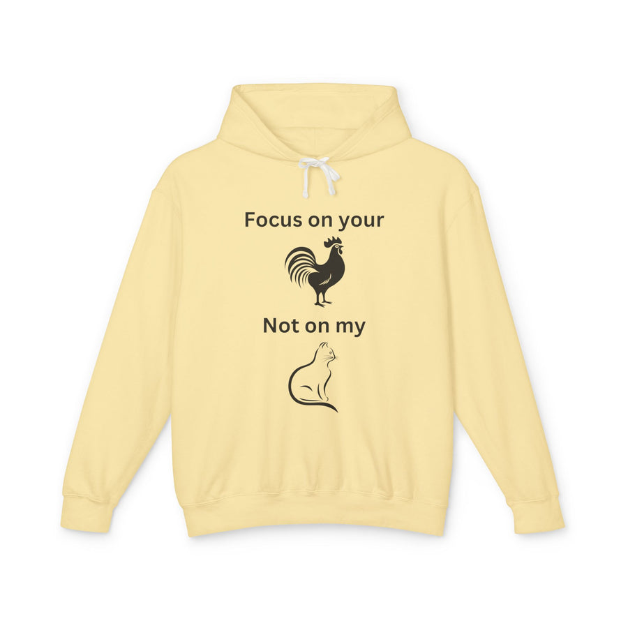 Focus On... - Unisex Lightweight Hooded Sweatshirt