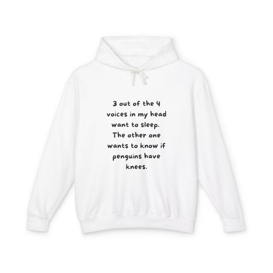 Voices - Unisex Lightweight Hooded Sweatshirt