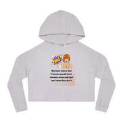 Toxic Trait - Women’s Cropped Hooded Sweatshirt