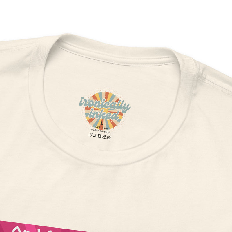Pop Art Megaphone Tee — “...and for my next trick I will confuse emotional unavailability for chemistry” Graphic T-Shirt