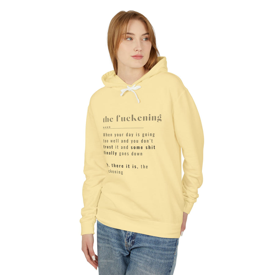 The Fuckening - Unisex Lightweight Hooded Sweatshirt