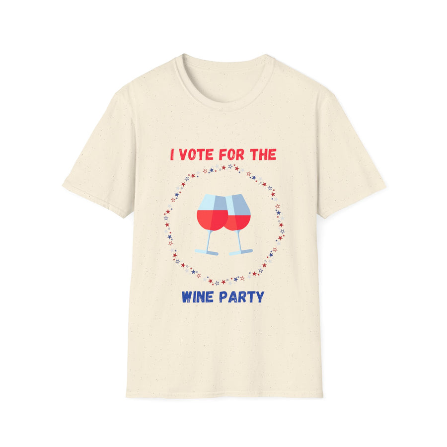 Wine Party - Unisex Softstyle T-Shirt