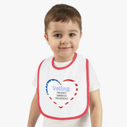 Unwanted Presidencies - Baby Contrast Trim Jersey Bib