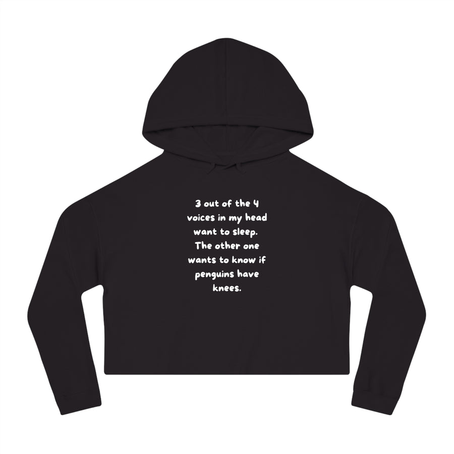 Voices - Cropped Hoodie