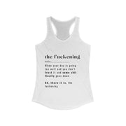 The Fuckening - Moms Say Bad Words - Women's Ideal Racerback Tank