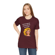 Pop Art Tee – "I Wanna Be 14 Again and Ruin My Life Differently" Retro Graphic T-Shirt