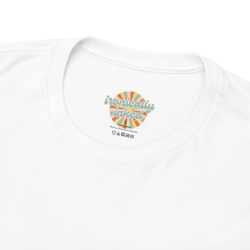 Graphic Tee — “live, laugh, love” Crossed Out, “don’t be a cunt.”