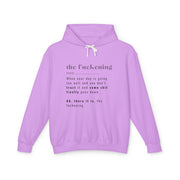 The Fuckening - Unisex Lightweight Hooded Sweatshirt