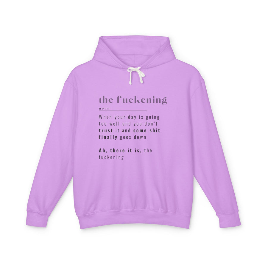 The Fuckening - Unisex Lightweight Hooded Sweatshirt