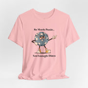 Retro Disco Tee — "So Much Panic... Not Enough Disco" Graphic T-Shirt