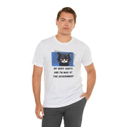 Sassy Cat Tee – “My Body Hurts and I’m Mad at the Government” Graphic T-Shirt