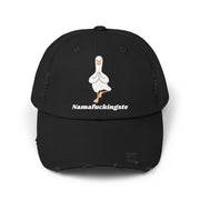 Distressed Cap — 'Namafuckingste' Yoga Goose Baseball Hat