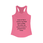 Voices - Women's Ideal Racerback Tank