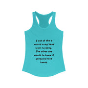 Voices - Women's Ideal Racerback Tank