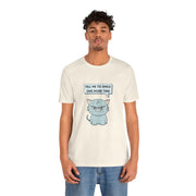 Sassy Cat Tee — "Tell Me To Smile One More Time" Graphic T-Shirt