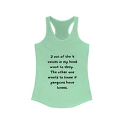 Voices - Women's Ideal Racerback Tank