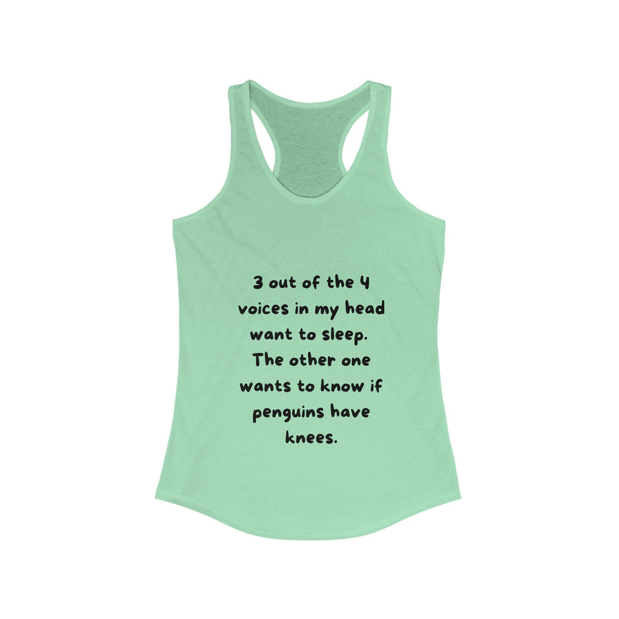 Voices - Women's Ideal Racerback Tank