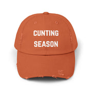 "Cunting Season" Distressed Cap