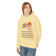 Toxic Trait - Unisex Lightweight Hooded Sweatshirt