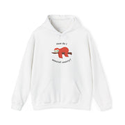 Graphic Sloth Hoodie — “How Do I Uninstall Anxiety?” Mental Health Hooded Sweatshirt