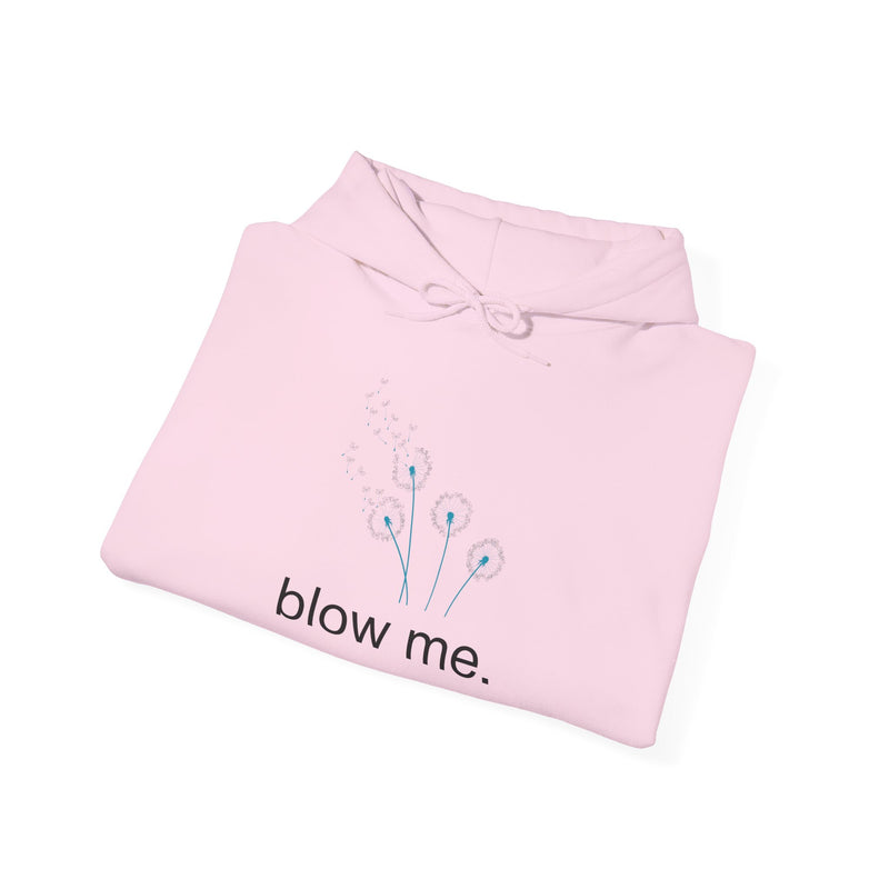 Hoodie — 'blow me' Dandelion Graphic Hooded Sweatshirt