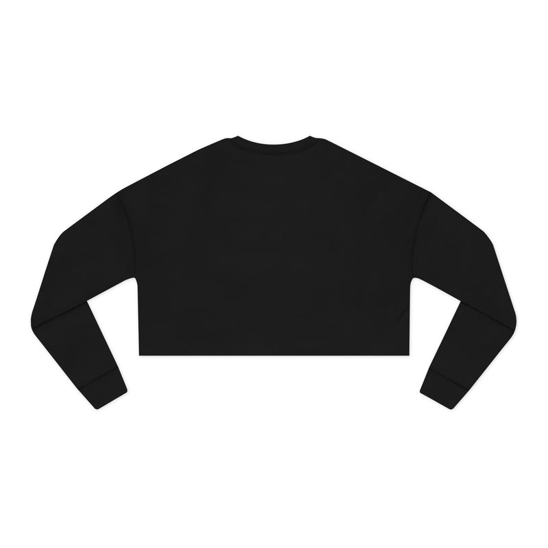 Wonderland Graphic Crop Sweatshirt — “I’m Not Crazy...”