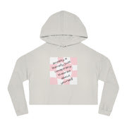 Anxiety Is - Women’s Cropped Hooded Sweatshirt