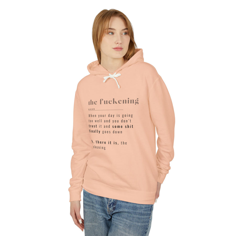 The Fuckening - Unisex Lightweight Hooded Sweatshirt