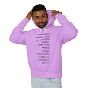 Adulthood - Unisex Lightweight Hooded Sweatshirt