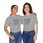 Graphic Tee — "This Silence Is Less Awkward Than Anything I Have to Say" T-Shirt