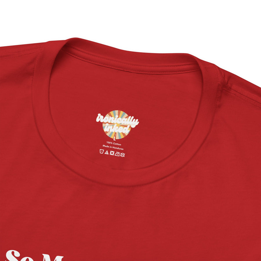 Retro Disco Tee — "So Much Panic... Not Enough Disco" Graphic T-Shirt