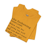T-Shirt “the fuckening” Definition —  Graphic Tee