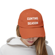 "Cunting Season" Distressed Cap