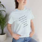 Graphic Tee - "Anxiety Is Literally Just Conspiracy Theories About Yourself" T-Shirt