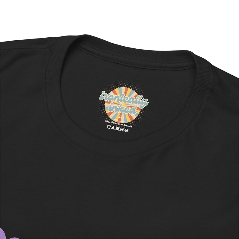 Graphic Tee — "Dead Inside" Skull Flower Mental Health Awareness T-Shirt