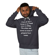 Voices - Unisex Lightweight Hooded Sweatshirt