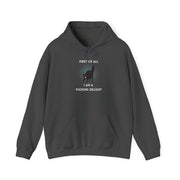 Sassy Cat Hoodie — "...I Am A Fucking Delight!" Graphic Hooded Sweatshirt