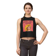 Crop Top — Retro Pop Art Graphic Tee "I Wanna Be 14 Again and Ruin My Life Differently" T-shirt