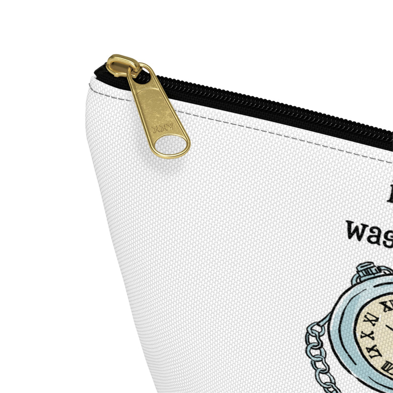 Wonderland Cosmetic or Accessory Bag — "I knew who I was this morning but I've changed a few times since then"