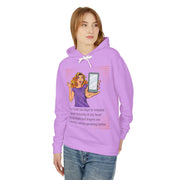 Message Delay - Unisex Lightweight Hooded Sweatshirt