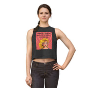 Crop Top — Retro Pop Art Graphic Tee "I Wanna Be 14 Again and Ruin My Life Differently" T-shirt
