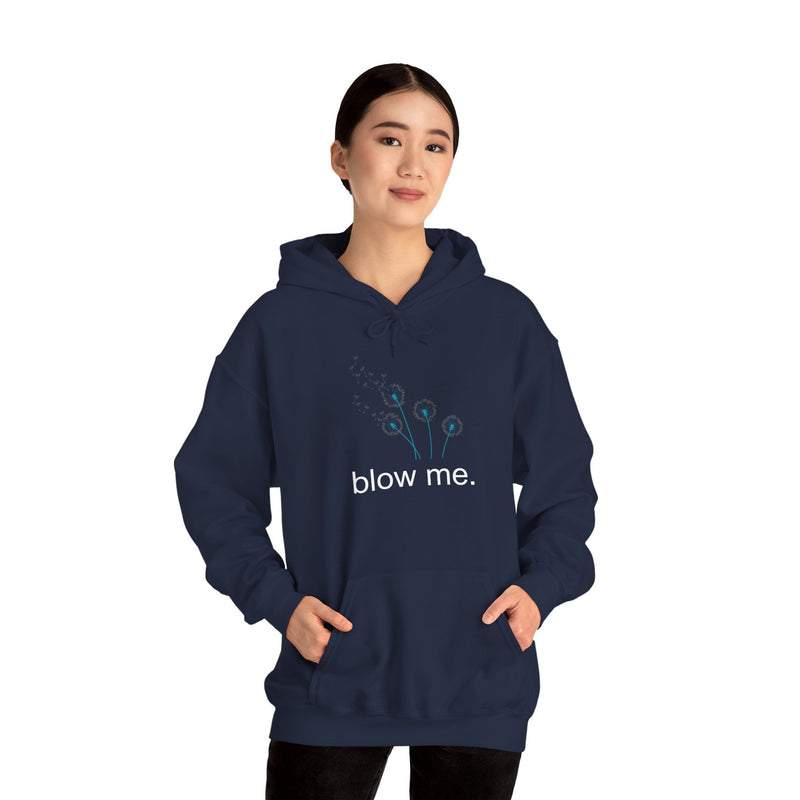 Hoodie — 'blow me' Dandelion Graphic Hooded Sweatshirt